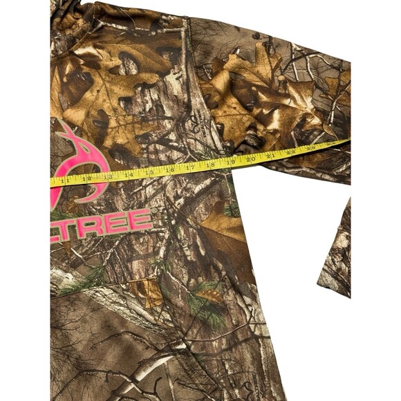 REALTREE Camo & Pink Women’s Size Small Performance Hoodie - Picture 7 of 10